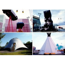 Hannover – EXPO 2000 – Pavillons et œuvres de l’Exposition universelle – Carte postale ancienne