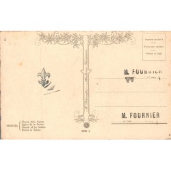 Carte Postale Ancienne Venise Salute Gondole Voiliers