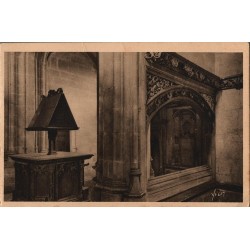 Brou – Oratoire & lutrin de Marguerite d’Autriche | Carte postale patrimoine