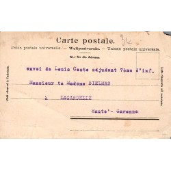 Carte Postale Ancienne Sierre Rue Animée Attelages Photoglob