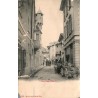 Sierre rue animée avec habitants et attelages vers 1900 carte postale ancienne Photoglob