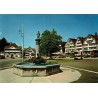 CPM Gais Suisse Dorfplatz place du village fontaine et maisons traditionnelles d'Appenzell
