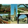 CPM Saint-Gall Suisse multivues église centre-ville transports publics et panorama urbain