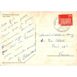 Saint-Saphorin Lac Léman Vignobles Lavaux Suisse CPSM