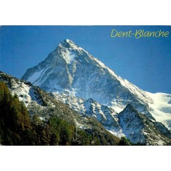 CPSM Dent-Blanche Val d’Hérens Valais sommet 4357 mètres Alpes suisses