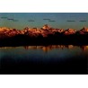 CPM col du Nufenen lever de soleil Finsteraarhorn Alpes suisses