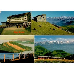 CPM Rigi-Kulm hôtel chemin de fer panoramas Alpes Suisse