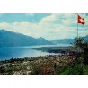 Locarno Minusio vue panoramique Lac Majeur Tessin Suisse CPSM