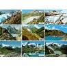 Cols Furka Grimsel Susten glaciers Alpes suisses CPSM multivues