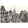CPSM Londres Royal Courts of Justice et Fleet Street vue animée vers 1930