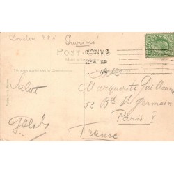 CPA Londres Monument Tower Bridge Tamise 1913