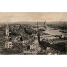 CPA Londres panorama depuis le Monument vers la Tamise et Tower Bridge en 1913