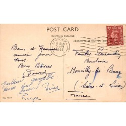 CPSM Londres Buckingham Palace Parlement Marble Arch 1953