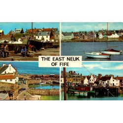 CPSM East Neuk of Fife St Monance Elie Crail Anstruther Écosse 1971