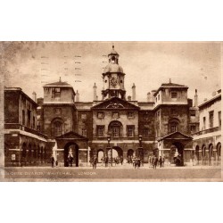 CPA Horse Guards Whitehall Londres gardes à cheval 1930