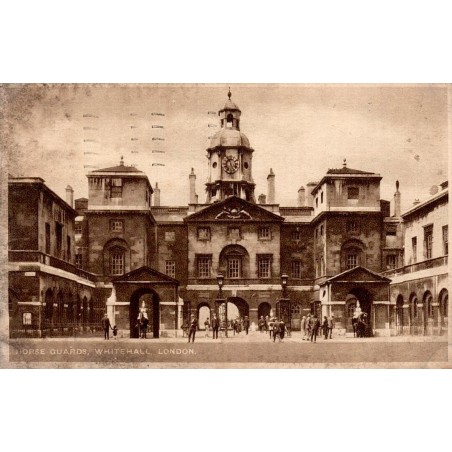 CPA Horse Guards Whitehall Londres gardes à cheval 1930