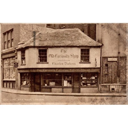 CPA Old Curiosity Shop Londres Charles Dickens 1930