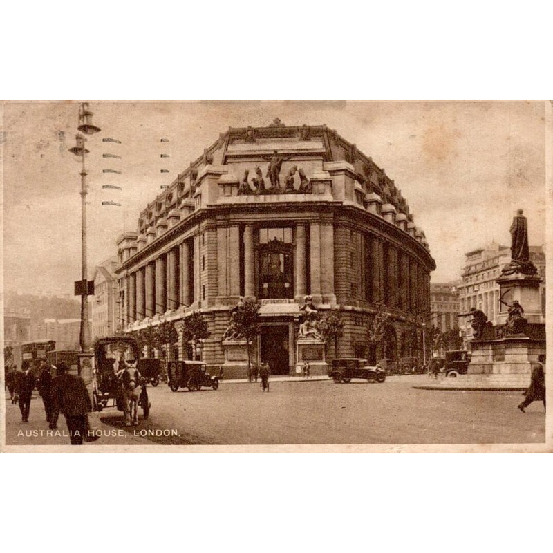 CPA Australia House Londres Angleterre 1930