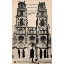 1377 - ORLEANS - La cathédrale - Eglise Sainte Croix