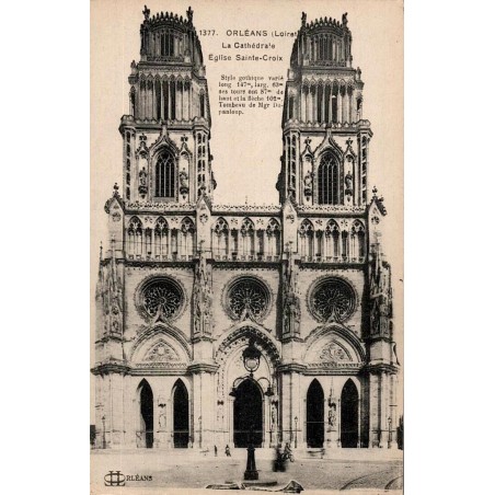 1377 - ORLEANS - La cathédrale - Eglise Sainte Croix