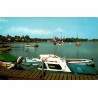 CPSM Fareham The Creek bateaux de plaisance et installations portuaires Hampshire