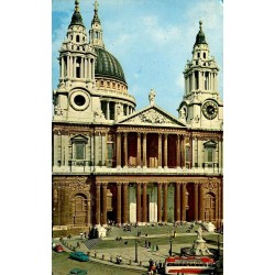 CPSM Londres St Paul’s Cathedral cathédrale Saint-Paul Angleterre 1972