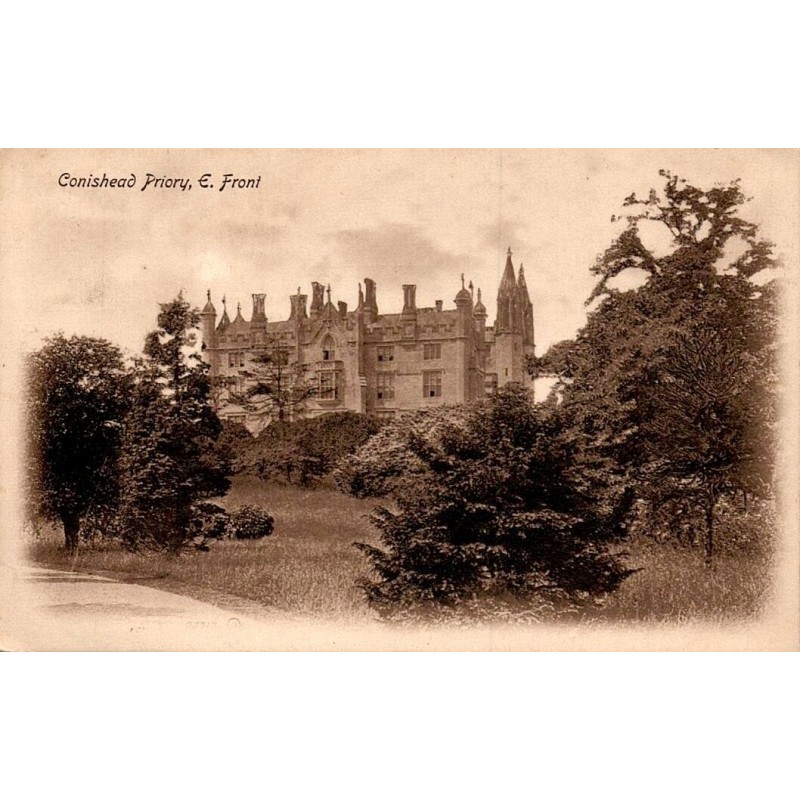 CPA Conishead Priory East Front Cumbria Angleterre demeure historique