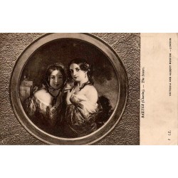 CPA Baxter The Sisters Victoria and Albert Museum Londres publicité Horsine