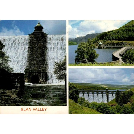 CPM Elan Valley barrages de Pen-y-Garreg et Craig Goch au Pays de Galles