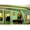 CPSM Portsmouth cabine de Lord Nelson à bord du HMS Victory Angleterre