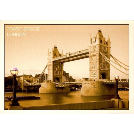CPM Londres Tower Bridge pont sur la Tamise Angleterre Kardorama