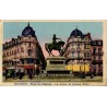 Carte postale ancienne de la statue de Jeanne d’Arc sur la Place du Martroi à Orléans