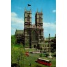 CPSM Londres Westminster Abbey autobus londoniens Angleterre 1975