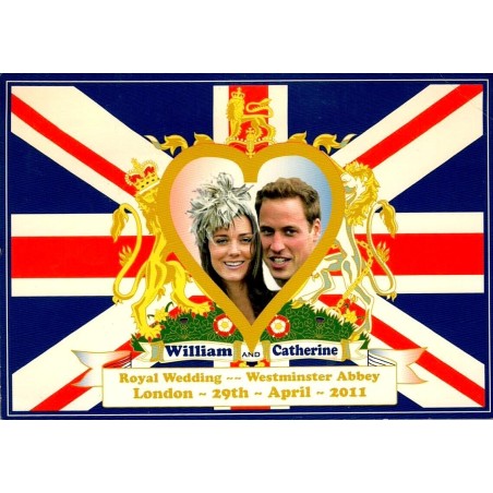 CPM mariage William Catherine Westminster Abbey Londres Royal Wedding 2011