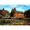 CPM Kent maisons traditionnelles et oast houses pour le séchage du houblon en Angleterre