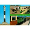 CPM Romney Marsh phare de Dungeness plage de Dymchurch et train touristique du Kent