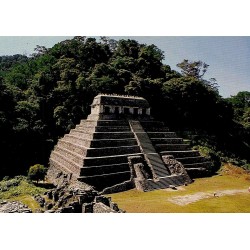 CPM Palenque Temple des Inscriptions pyramide maya dans le Chiapas au Mexique