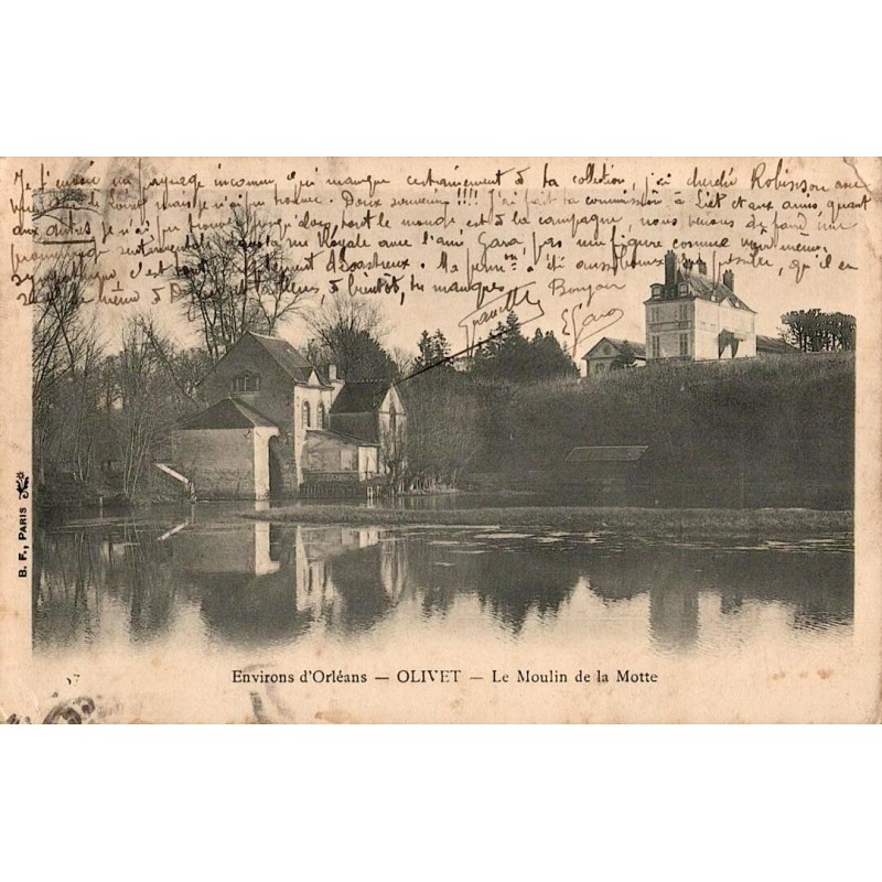 Environs d'Olivet - Le Moulin de la Motte