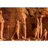 CPM Abou Simbel statues temple rupestre Ramsès II Nubie Égypte