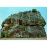 Rocher forteresse de Sigiriya du roi Kasyapa au Sri Lanka avec escaliers, carte postale CPM