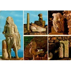 Carthage Antiquarium sculptures et vestiges archéologiques de Tunisie carte postale CPM
