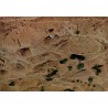 Matmata habitations troglodytes dans le paysage désertique du Sud tunisien carte postale CPM