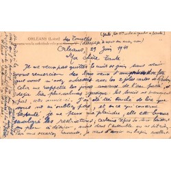 Carte postale ancienne Orléans – Pont Georges V CPA