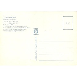 Tunis Hilton Belvédère Supérieur – Carte Postale CPM Tunisie