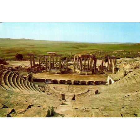 CPM Dougga théâtre romain et vestiges du site archéologique de Thugga en Tunisie
