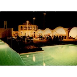 CPM Korba Club Méditerranée piscine éclairée et animation nocturne en Tunisie
