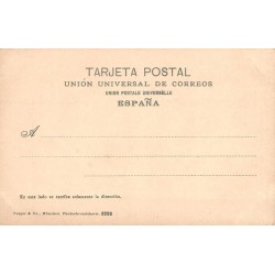CPA corrida picador et taureau Purger Espagne