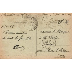 CPA Baccarat rue des Ponts en ruines guerre 1914