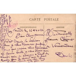 CPA Soldats Blessés Croix-Rouge Poème Georges Ricout