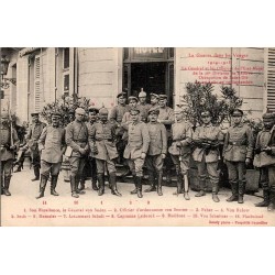 CPA Saint-Dié état-major allemand de la 26e Division de Réserve pendant l’occupation de 1914